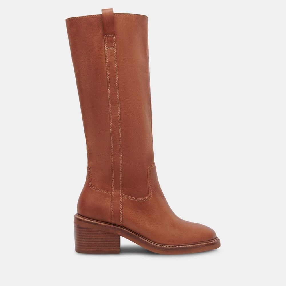 Dolce Vita Tan Heeled Boots Illora boot